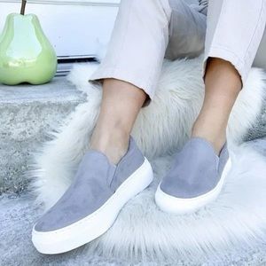 ShuShop Grey Velma slip on